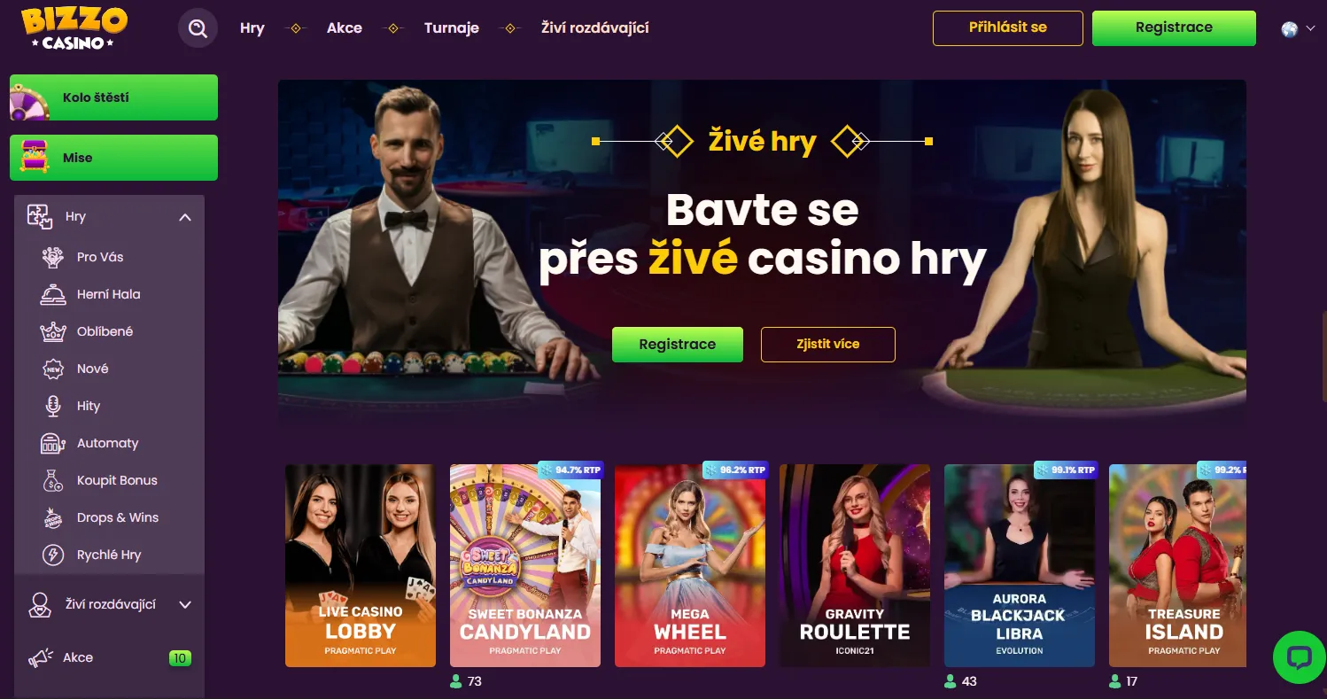 Licence a bezpečnost Bizzo Casino